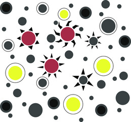 seamless pattern with circles