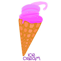 Vector ice cream 