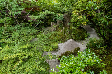 京都 大原 宝泉院 新緑と初夏の景色