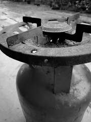 old rusty clock