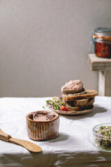 Chicken liver pate