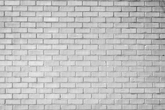 Fototapeta Bright grey brick wall texture background. A solid background for text and design. texture for background usage as a backdrop design