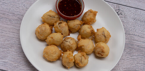 Fried and Battered Fish Tofu & Balls and Wok