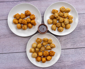 Fried and Battered Fish Tofu & Balls and Wok