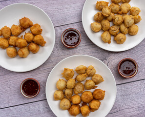 Fried and Battered Fish Tofu & Balls and Wok
