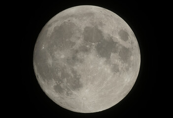 4 July 2020 Buck Moon over South Korea