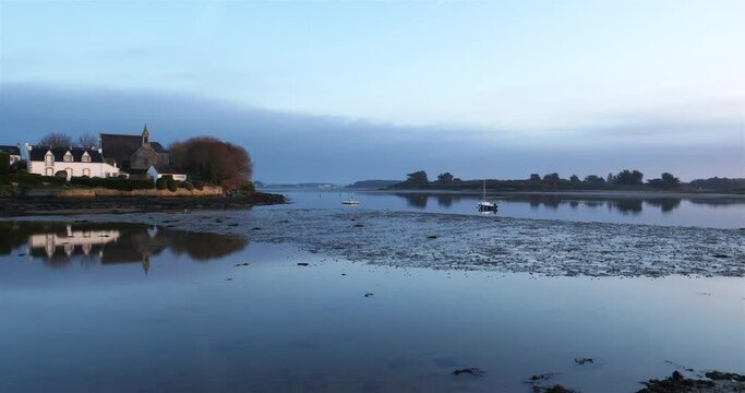 Belz, Saint Cado island, Brittany, Morbihan department, France.
