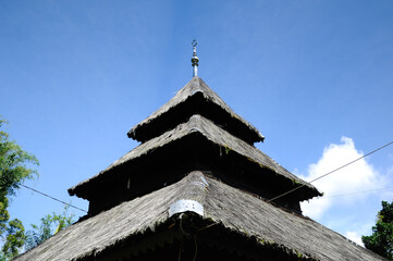 WEST SUMATERA, INDONESIA -JUNE 8, 2014: Tuo Kayu Jao Mosque is located in West Sumatra, Indonesia....