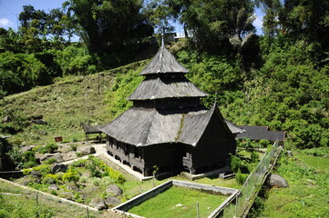 WEST SUMATERA, INDONESIA -JUNE 8, 2014: Tuo Kayu Jao Mosque is located in West Sumatra, Indonesia....
