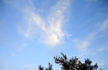 Big sky blue sky clouds