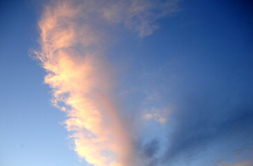 Fototapeta na wymiar Big sky clouds