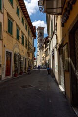 Obraz na płótnie Canvas Prato Toskana Italien Stadtansicht