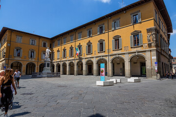 Fototapeta na wymiar Prato Toskana Italien Stadtansicht