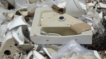 old ceramic fittings