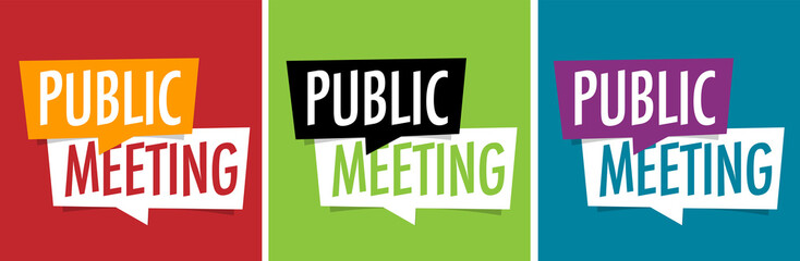 Public meeting
