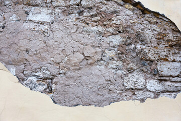 Concrete, weathered, worn. Landscape style. Grungy Concrete Surface. Great background or texture.