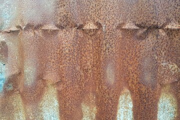 rusty metal in texture or pattern