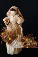 handmade dolls made with corn husk
