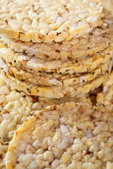 Corn Thins with chia seeds