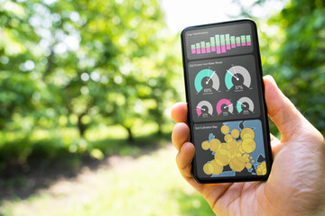 Smart Farming Digital Technology Agriculture App