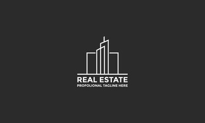 Obraz premium Real Estate Logo Template.