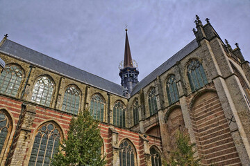 Fototapeta na wymiar maria.magdalena-kirche in Goes, Niederlande