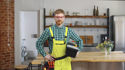 Professional plumber offering repair services