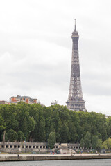 View of the eiffel tower in paris