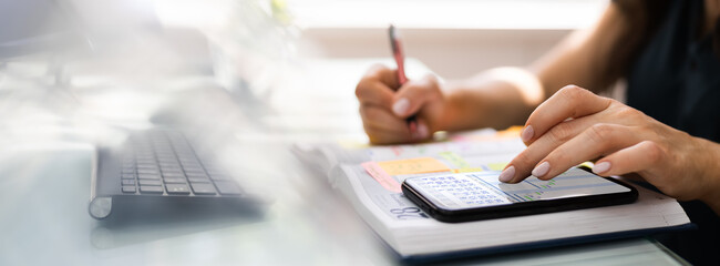 Task Calendar And Agenda Schedule
