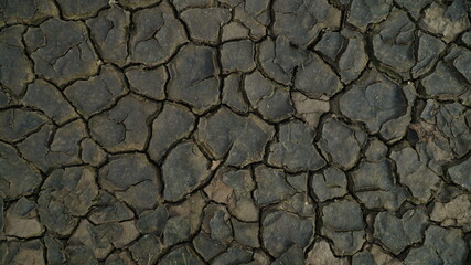 planet drought results in land cracking in summer