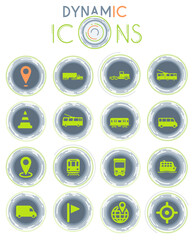 Navigation dynamic icons