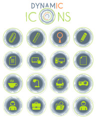office dynamic icons