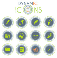Office dynamic icons