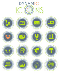 post service dynamic icons
