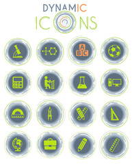 school dynamic icons