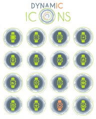 smart watch dynamic icons