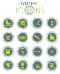 Sport dynamic icons