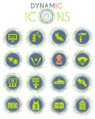 sport dynamic icons