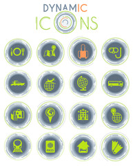 travel dynamic icons