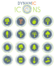 trees dynamic icons