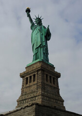 Fototapeta na wymiar Estatua de la Libertatd , Nueva York