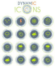 Weather dynamic icons