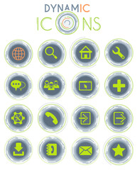 web tools dynamic icons