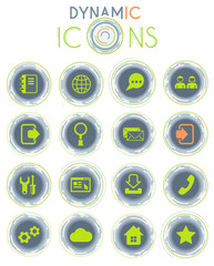 web tools dynamic icons