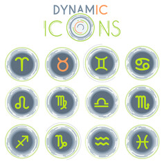 zodiac dynamic icons