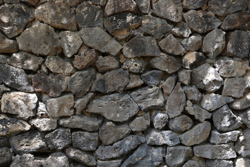 Stone wall.  Ancient wall. Rocks. Wall. Background