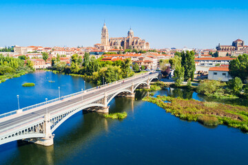 Obraz premium Salamanca Cathedral in Salamanca, Spain