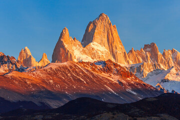 Obraz premium Góra Fitz Roy, Patagonia