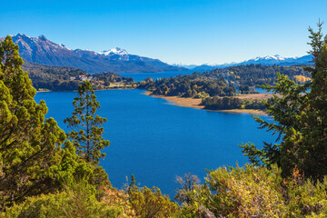 Fototapeta na wymiar Bariloche landscape in Argentina