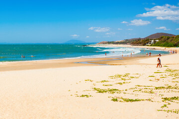 Fototapeta na wymiar Beach in Mui Ne, Vietnam